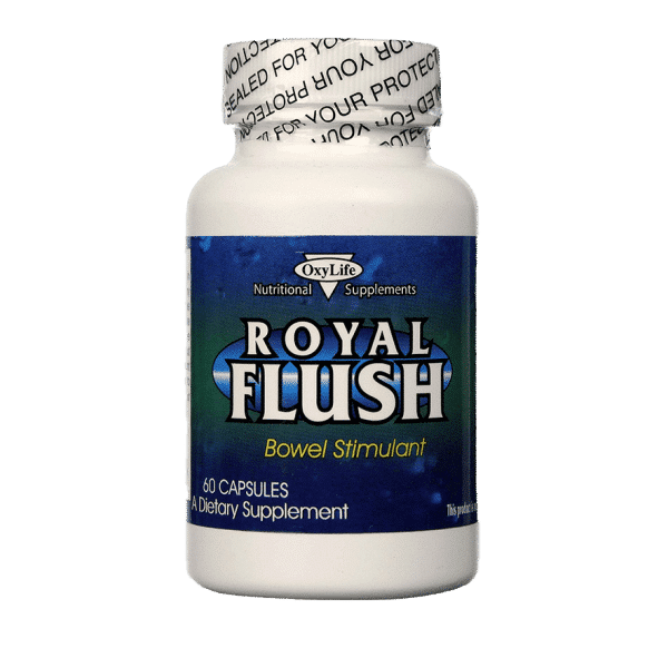 Royal Flush Bowel Stimulant - 60 Capsules - Item# NS-357